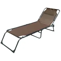 Marbueno summer 190x58x27 Cm Klappbare Sonnenliege - Brown -