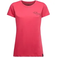 La Sportiva Climb Flower Kurzarm-t-shirt - Rosebay - L