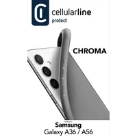 Cellular Line Chroma Case für Samsung Galaxy A36/A56 (Schwarz)