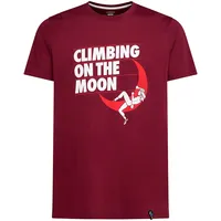 La Sportiva Moon Rock Kurzarm-t-shirt - Redwood - S