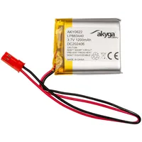 Akyga LP883440 Akkupack x Spezial-Akku LiPo 3.7 V 1200