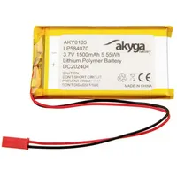 Akyga LP584070 Akkupack x Spezial-Akku LiPo 3.7 V 1500