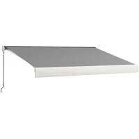 Outsunny Markise Aluminium, Polyester