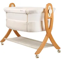 BabyGO Beistellbett Wiege Babybett Kinderbett Baby Bett Reisebett Holz