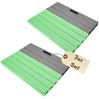 GarPet 2x Kniekissen Garten Kniematte Gartenarbeit Knieschützer Schutz Kniekissen