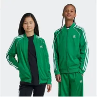 Adidas Originals adicolor Superstar Trainingsjacke Unisex Trainingsanzüge grün Größe