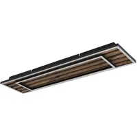 GLOBO Woody 1 rechteckig schwarz