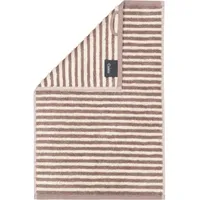 CAWÖ Lines Gästehandtuch 30 x 50 cm braun