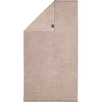CAWÖ Lines Duschtuch 80 x 150 cm braun
