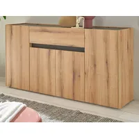 Furn.design Sideboard "Center" in Evoke Eiche und grau Kommode