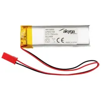 Akyga LP602158 Akkupack x Spezial-Akku LiPo 3.7 V 750