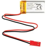 Akyga AKY0384 Li-Po 3.7 V 250 mAh