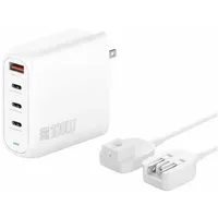 4smarts Ladegerät GaN Flex Pro 100W 3 USB-C+1 USB-A,