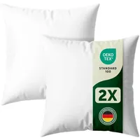 Blumtal Kissenfüllung 30x30 cm 2er - Oeko-TEX zertifizierte Füllung
