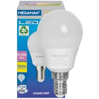 Megaman MM LED Dim. P45 Matt 5W-470lm-E14/828