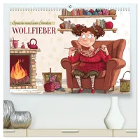Calvendo Wollfieber (hochwertiger Premium Wandkalender 2026 DIN A2 quer),