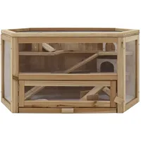 Hti-Living Kleintierkäfig Hamsterkäfig 80 x 40 x 43 cm