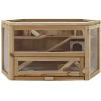 Hti-Living Kleintierkäfig Hamsterkäfig 80 x 40 x 43 cm