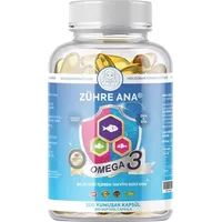 Zühre Ana Omega 3 Fischöl – 200 Kapseln