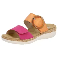 REMONTE Pantolette, Keilabsatz, Sommerschuh, Schlupfschuh mit Wechselfußbett, Gr. 36,