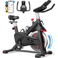 Merach - Leises Magnetischer Heimtrainer, Fitnessbike für Zuhause mit