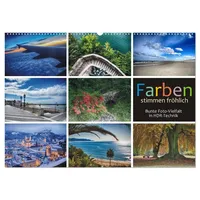 Calvendo Farben stimmen fröhlich - Bunte Foto-Vielfalt in HDR-Technik