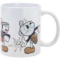 Stor Cuphead & Mugman Keramik-Sublimationstasse, 325 ml