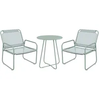Outsunny - Bistro-Set - 63Lx57Wx82Hcm - grün