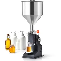 Vevor 5–50 ml Abfüllmaschine Manuell Flüssigkeitsabfüllmaschine aus lebensmittelechtem Edelstahl