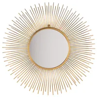 Beliani Wandspiegel Gold