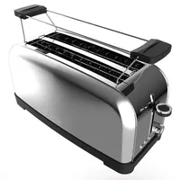Cecotec Toaster Toastin' time 1500 Inox, Doppelter langer und
