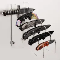 Hhuxiue Messerregal Wandhalterung Messerregal Messerregal Display Stand Display Stand