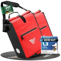 MIVELO 2in1 Fahrradtasche für Gepäckträger wasserdicht 25L "Max" -