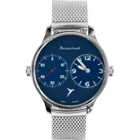 Messerschmitt Two-Timer Edelstahl 42 mm ME-Dual-BM