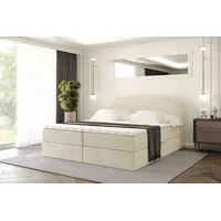 Altdecor Boxspringbett mit H4 Matratze und Topper - NOX