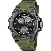 Calypso K5854/3 Herrenuhr AnaDigi Khaki/Schwarz