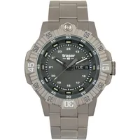 TRASER H3 110666 Tactical Grau Titan 46mm 20ATM