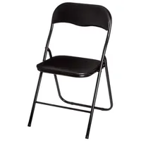 Wellhome WELL HOME - Schwarzer Klappstuhl - Basic
