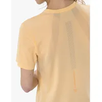 Compressport Performance kurzarm trikot gelb damen - L
