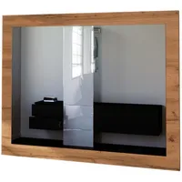 Vladon Spiegel, Eiche San Remo, 75.5x59.7x2 cm, Spiegel, Wandspiegel