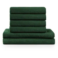 Blumtal Badetuch 70 x 140 cm grün 4 St.