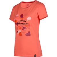 La Sportiva Volumes T-Shirt Women flamingo S