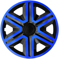 NRM Radzierblende Action schwarz/blau 14 Zoll 4er Set
