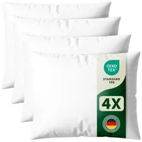 Blumtal Kissenfüllung 40x50 cm 4er - Oeko-TEX zertifizierte Füllung