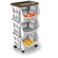 Bama Nässestop S18 3 Stück Reinigungswagen mit Rädern und