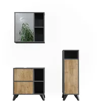 Vicco Leano 3-tlg. Anthrazit/Bergeiche