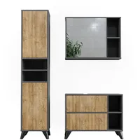 Vicco Leano 3-tlg. Anthrazit/Bergeiche