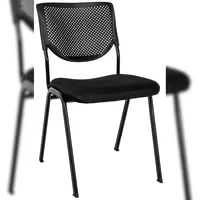 CLP Stapelstuhl Kaber Polyester schwarz