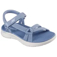SKECHERS Damen GO Walk Flex Sublime Schiebe-Sandalen, Blue, 38