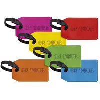 Veloflex Kofferanhänger VELOCOLOR® Siliconband PVC 110x70mm farbig sortiert